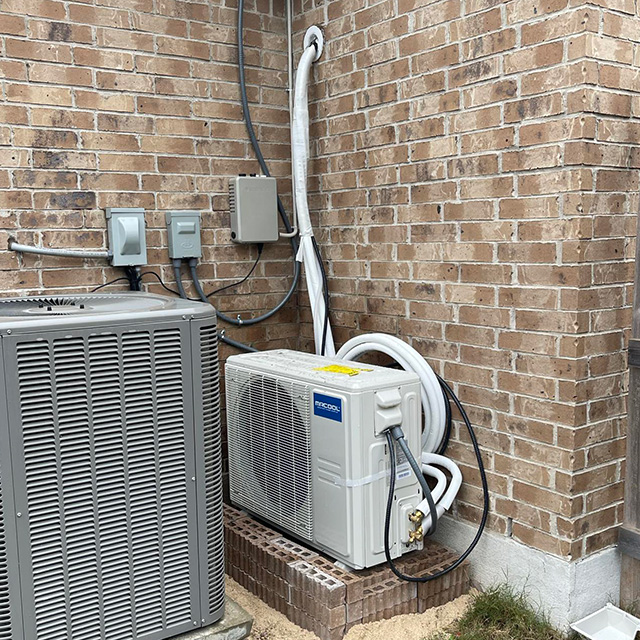 AC unit install